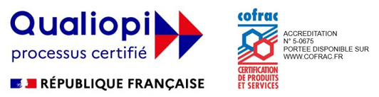 Logo Qualiopi et Cofrac